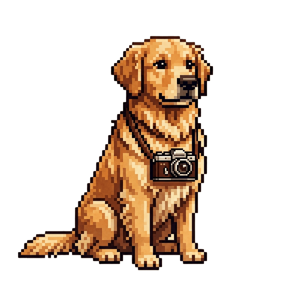 Pixel, the golden retriever who tracks down where your photos appear online